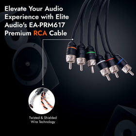 Elite Audio PRM617 triple shielding blocks external noise for immersive audio