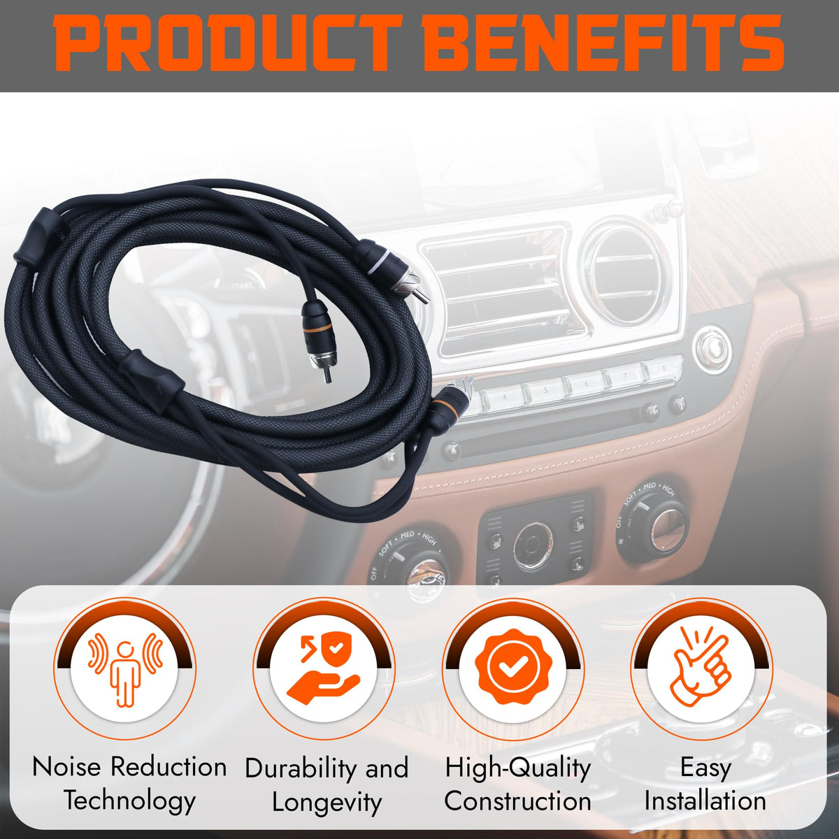 Elite Audio PRM12 installed in car trunk reducing noise for cleaner bass