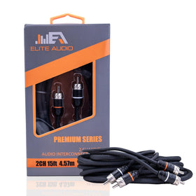 Elite Audio PRM15 front connectors showing solid contact and reliable connection