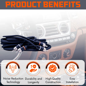 Elite Audio PRM15 installed in car trunk reducing interference for clearer sound