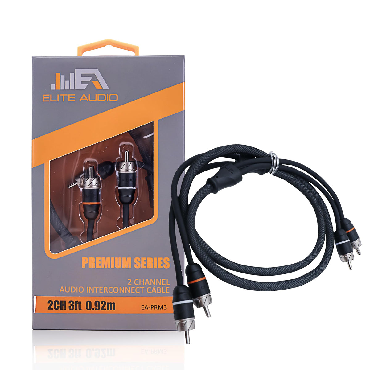 Elite Audio PRM6 front connectors showing secure fit and reliable connection benefit