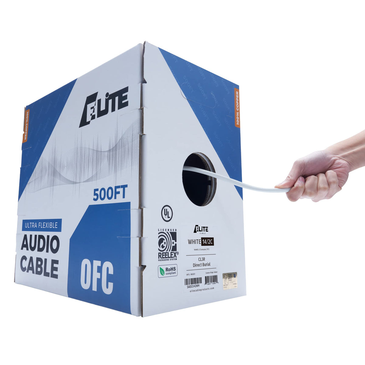 Elite UL listed RoHS compliant cable for safe, standards-aligned wiring