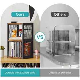 ELITEROO CD Holder vertical storage demonstrates space-saving design