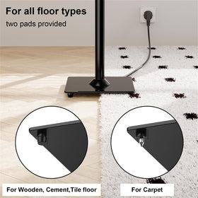 ELIVED cable management holes keep wires organized for a tidy setup.