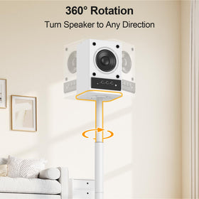 ELIVED ear-level listening height aligns speakers for balanced sound.