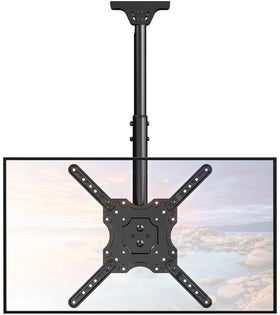 ELIVED front view of ceiling mount showing sturdy steel construction and secure hold