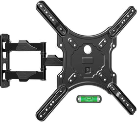 ELIVED front view of mounted TV showing slim profile and sturdy hold