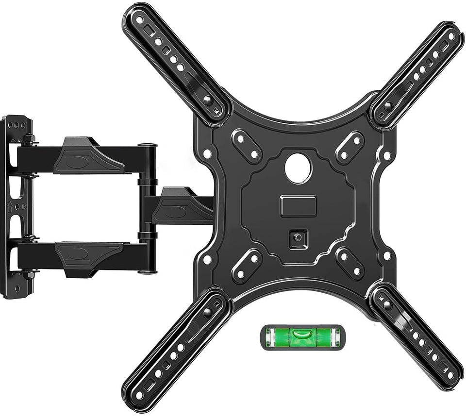 ELIVED front view of mounted TV showing slim profile and sturdy hold