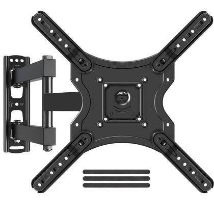 ELIVED front view of mounted TV showing clean installation and stability