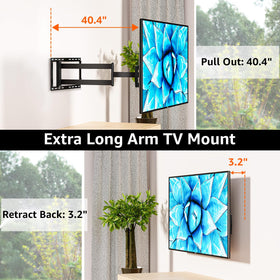 ELIVED full-motion tilt-swivel for dynamic room viewing