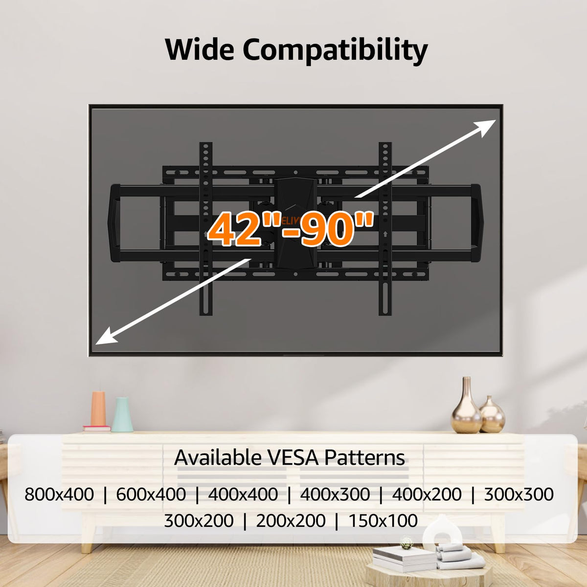 ELIVED Preassembled template aids fast, accurate mounting.
