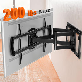 ELIVED VESA 800x400 close-up shows sturdy TV compatibility.