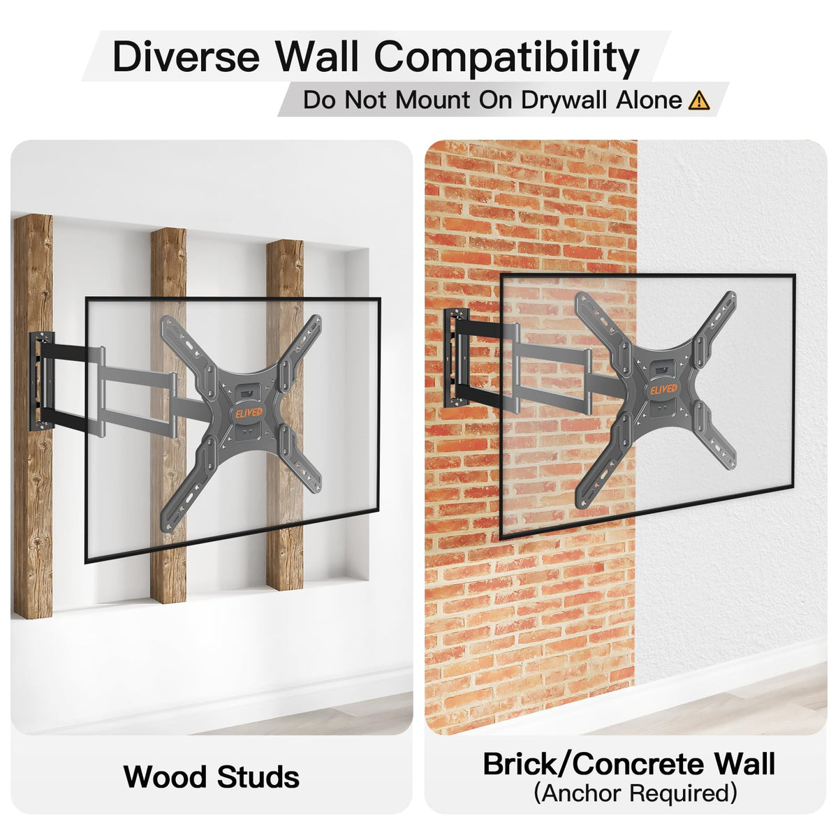 ELIVED lifestyle corner TV setup maximizing sightlines and comfort