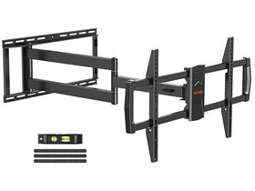 ELIVED long-arm TV mount with extended arm for flexible sofa viewing