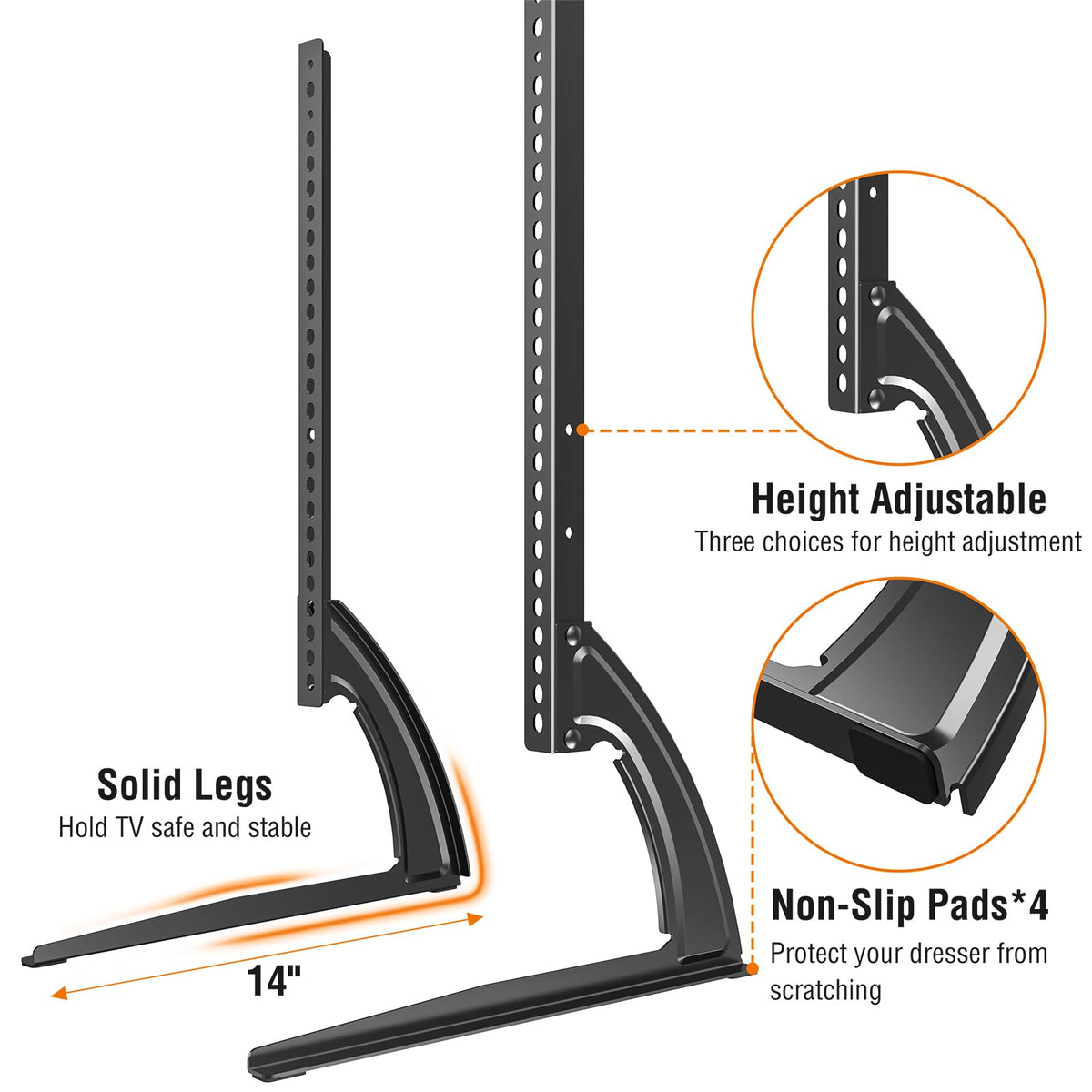 ELIVED side profile highlighting slim footprint to save space