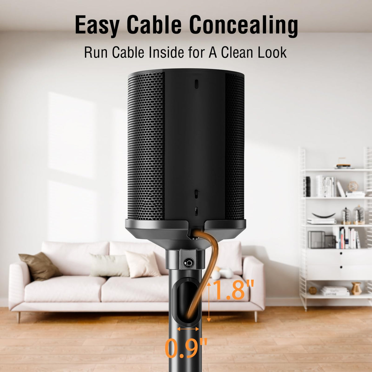 ELIVED height-adjustment range from 35 to 43.4 inches for optimal listening height