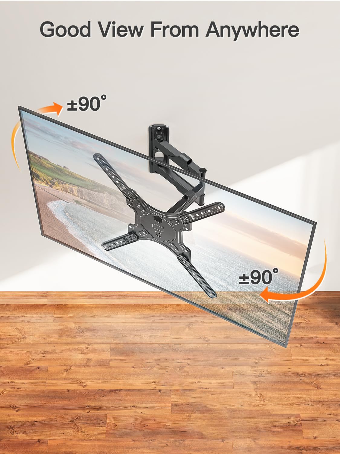 ELIVED tilt and swivel demo helping reduce glare and optimize viewing