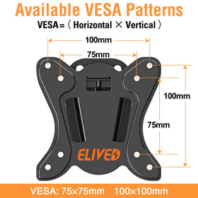 ELIVED single-stud center design simplifies mounting