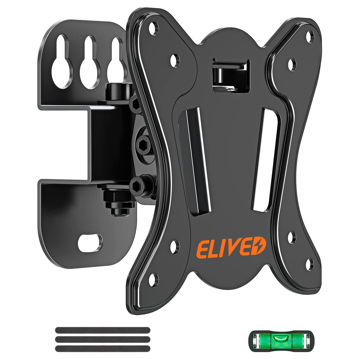 ELIVED TV mount tilt and swivel for flexible viewing