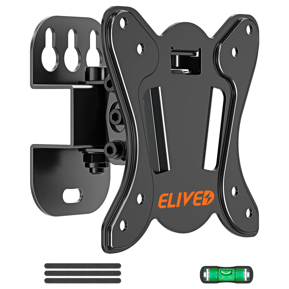 ELIVED TV mount tilt and swivel for flexible viewing