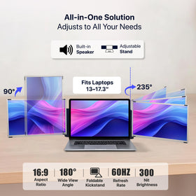 ELK 156 dual monitor extender FHD 1080p brightness image