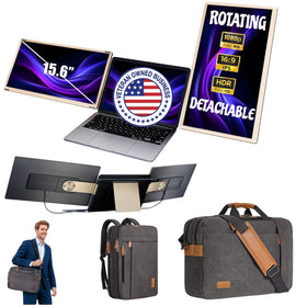 ELK 156 dual monitor extender main view boosts on-the-go productivity