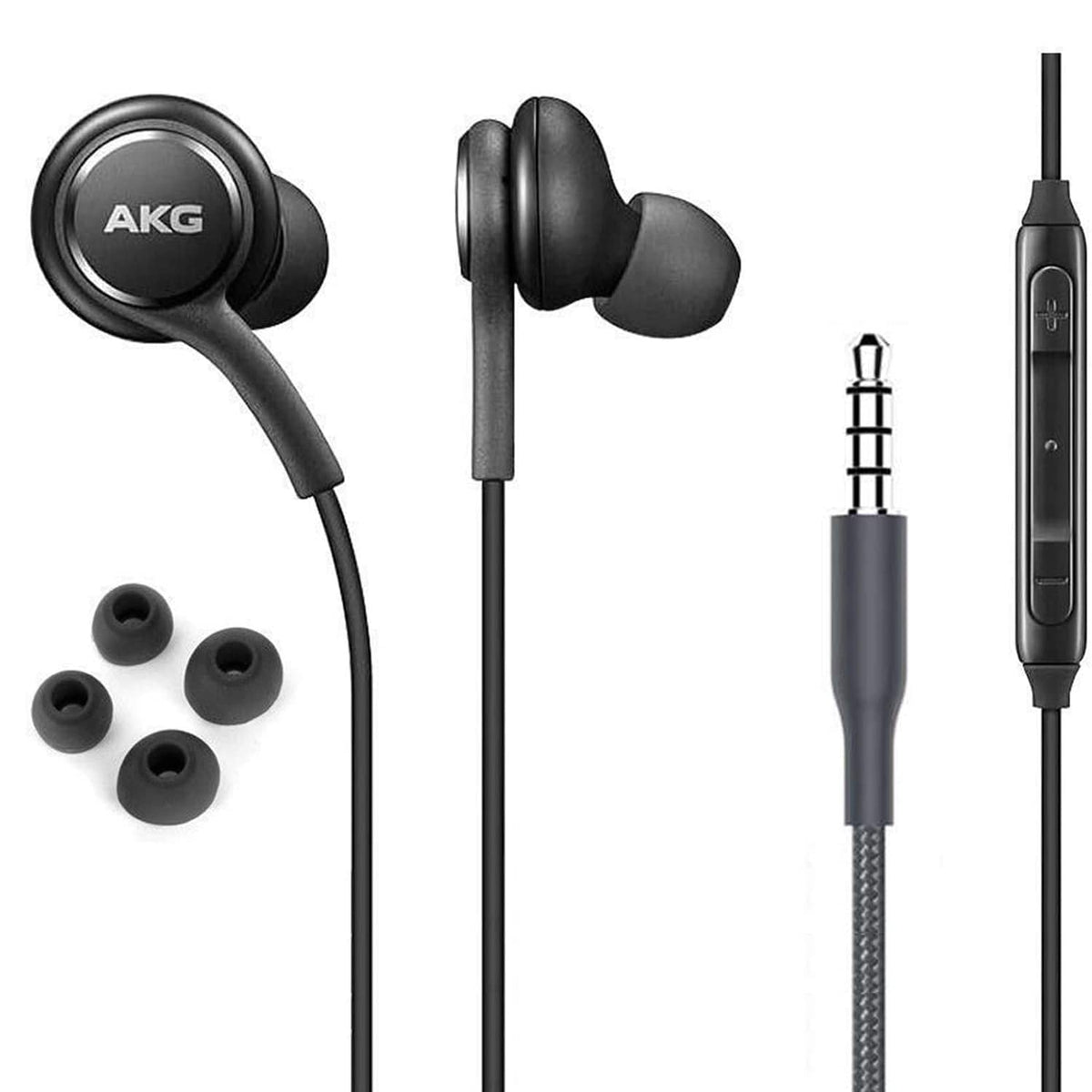 ElloGear OEM Earbuds in black metal finish for premium design and comfort