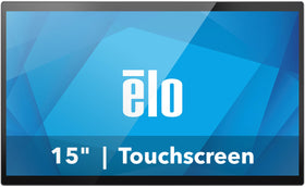 Elo 1504LS 15.6-inch touchscreen display delivers crisp full HD visuals and responsive touch.