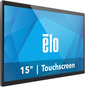 Elo 1504LS IK07 durable surface resists scratches in busy environments.
