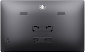 Elo 1504LS lockable port cover keeps cables secured and tidy.
