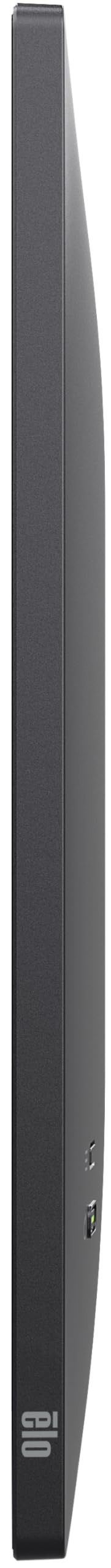 Elo 1504LS Low Blue Light filter may reduce eye strain during use.