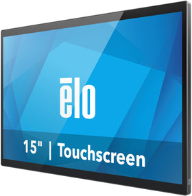 Elo 1504LS USB-C powered screen enables power, video, and touch over a single cable.