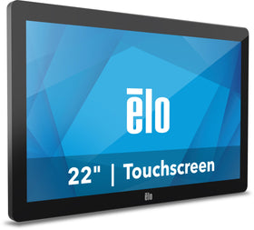 Elo 2202L edge-connect peripherals image shows expandable accessory options