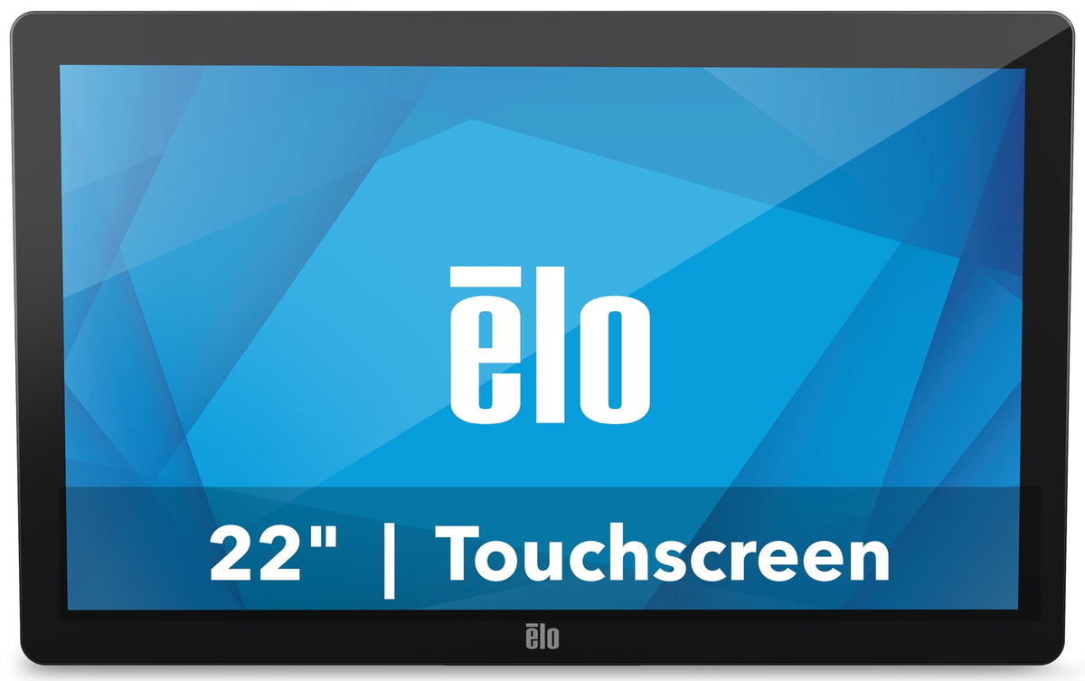 Elo 2202L front view touchscreen for compact POS setup