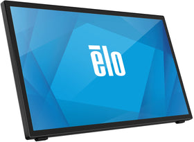 Elo 2270L flicker-free display delivers smooth visuals for presentations.