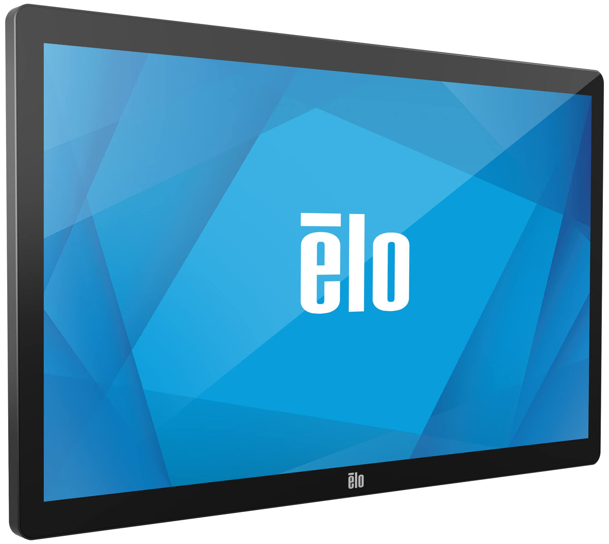Elo 2702L touch interaction demonstrating multi-touch capability for interactive menus