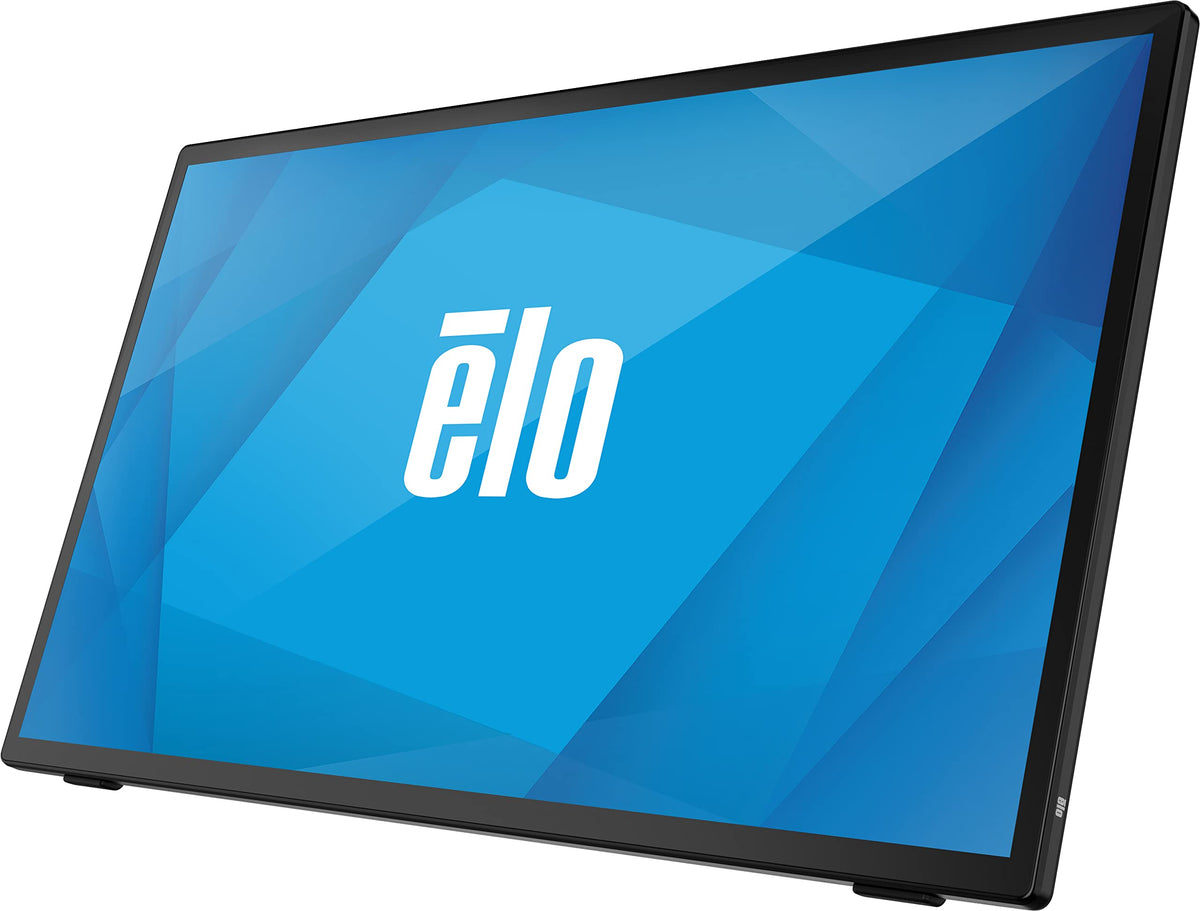 Elo 2770L touch interaction demonstrating multi-user input in action.