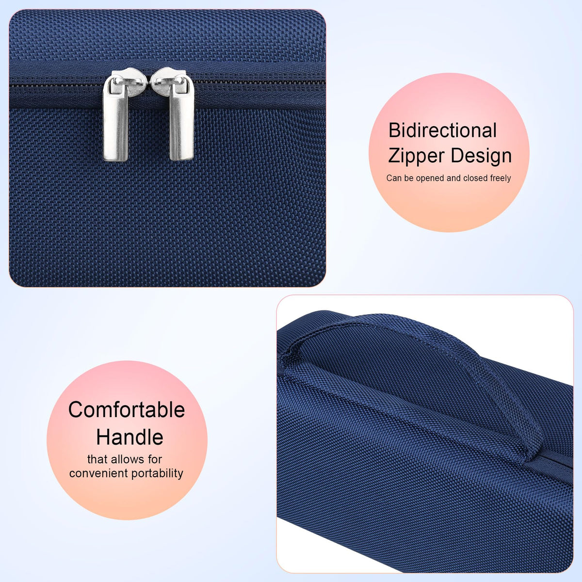 Elonbo Genesonic Pro case elastic bands keep device secure during travel