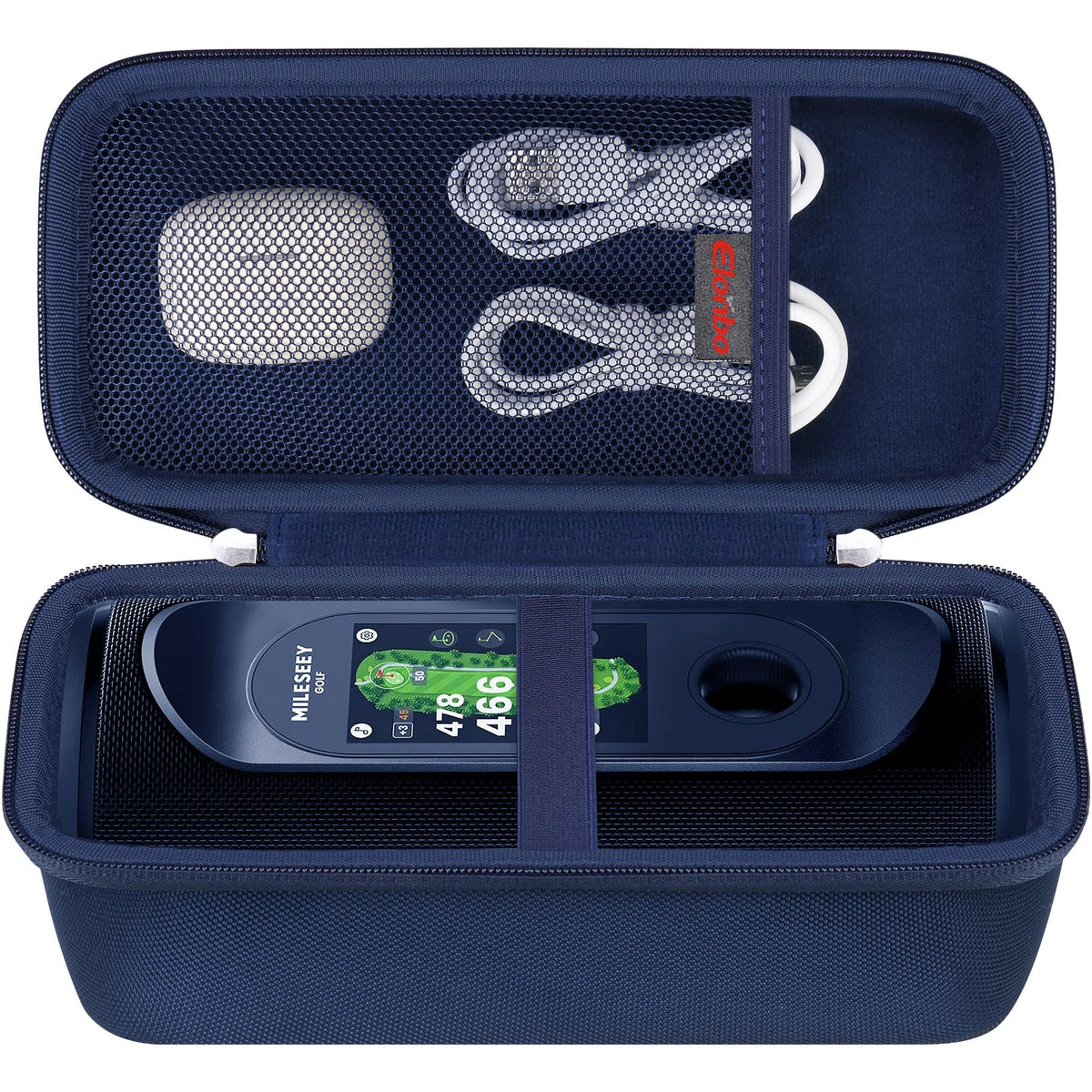 Elonbo Genesonic Pro golf speaker case with snug fit for secure transport