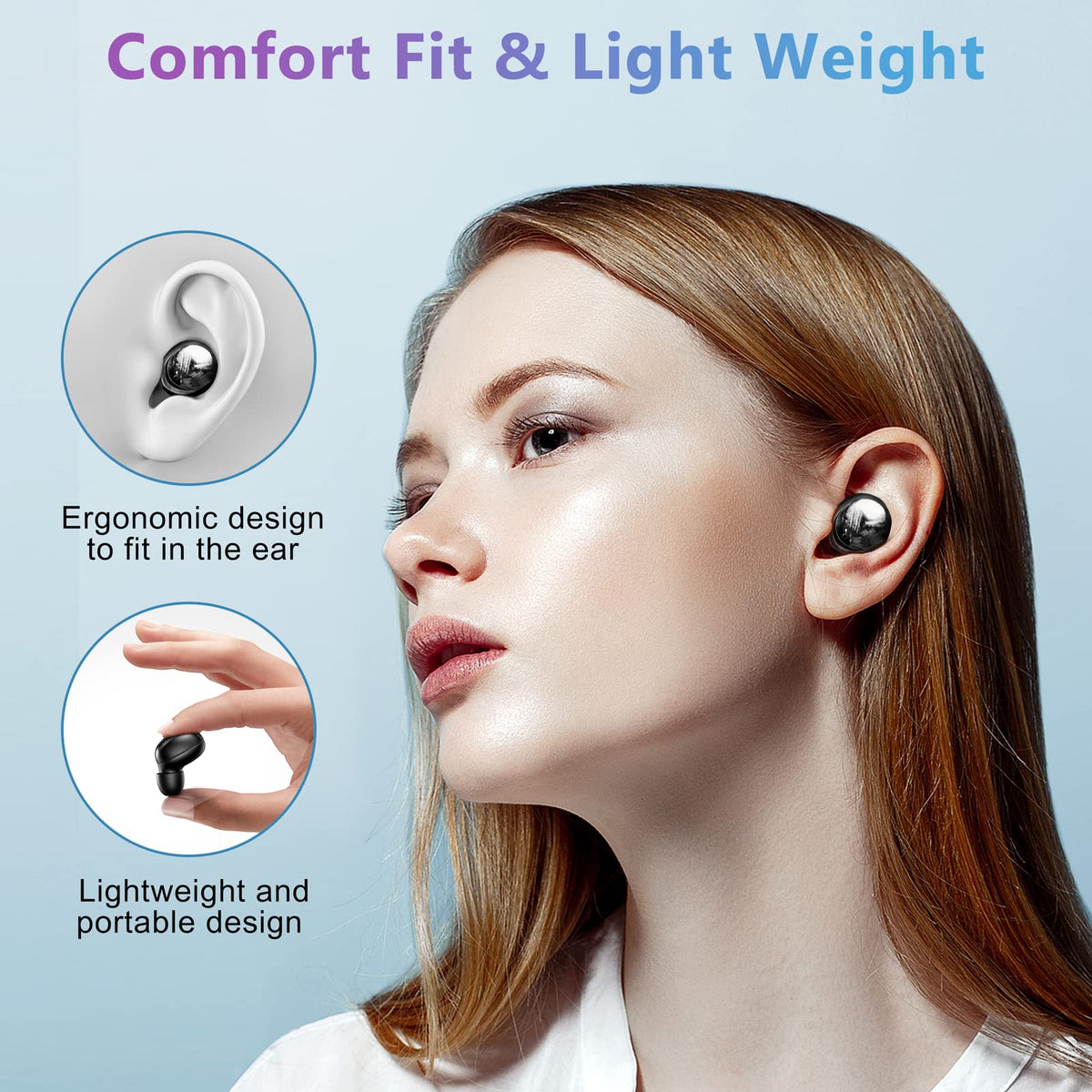 ELOVEN earbuds compatibility with Samsung and iPhone devices