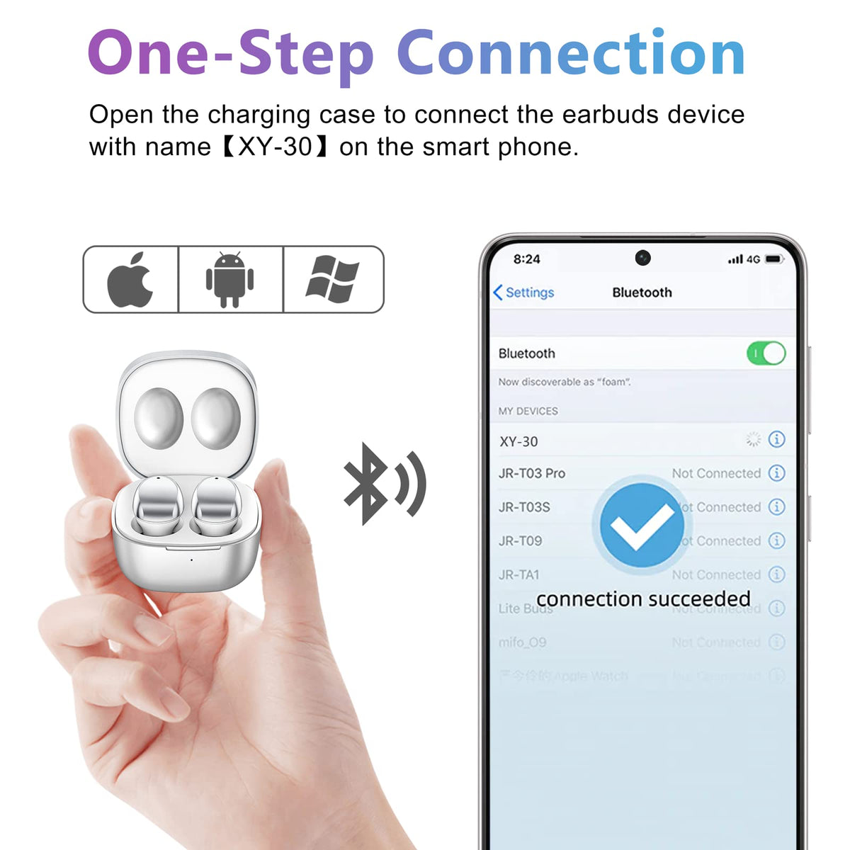 ELOVEN long battery standby up to 120 hours for extended use