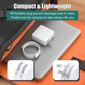 Elvoes 140W charger compact design ready for daily use on the go.