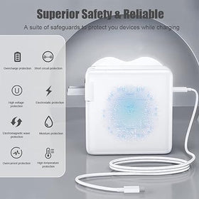 Elvoes 140W charger broad compatibility across MacBook sizes and USB-C devices.
