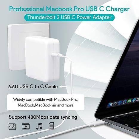 Elvoes 140W charger packaging includes AC adapter and cable.