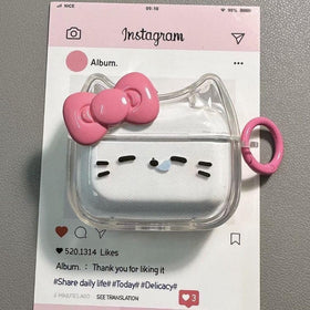 ELVRLA kitty design AirPods Pro 3 cover protects from scratches while looking adorable.