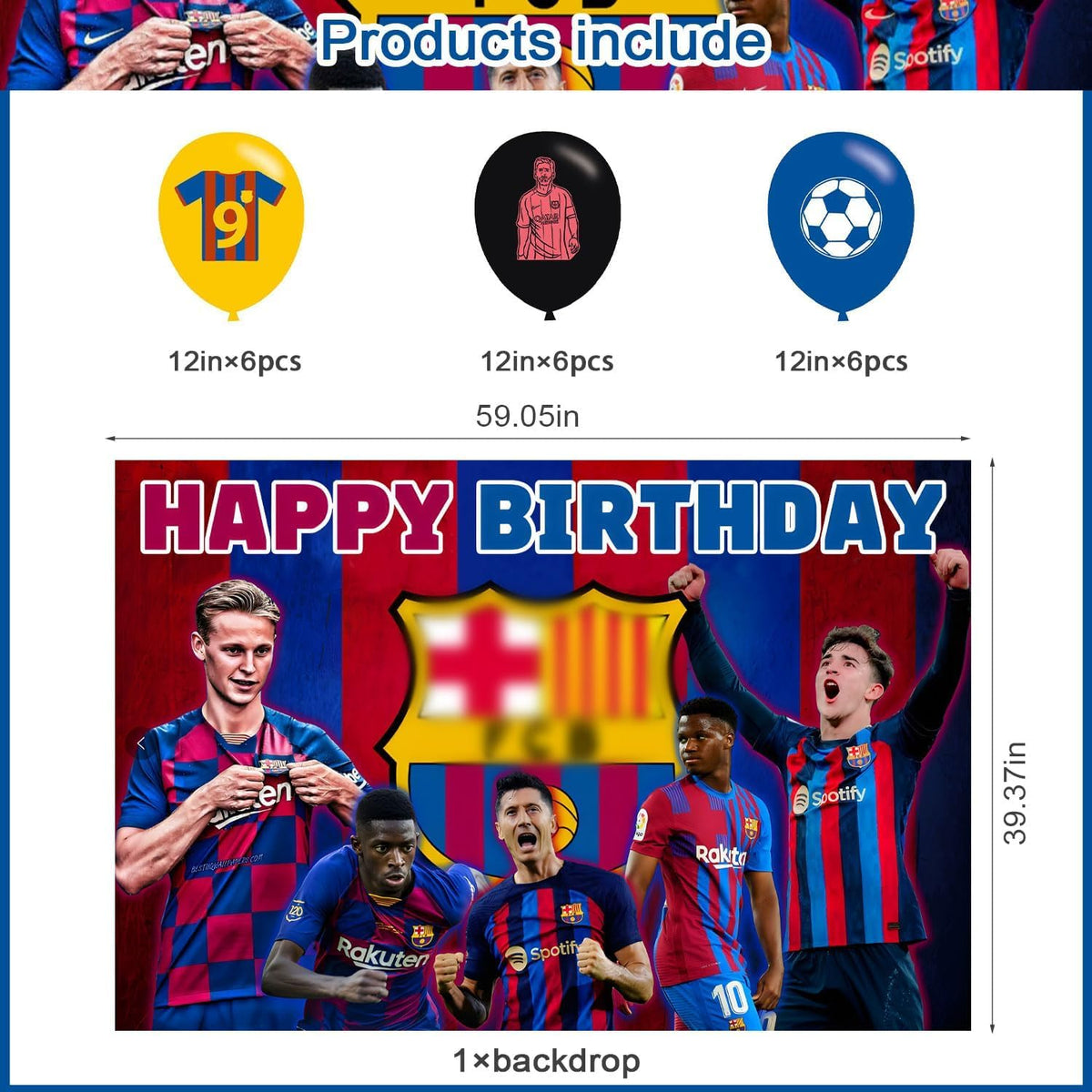 ELZEM soccer balloons 18 pcs add festive color to celebrations