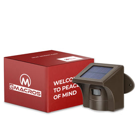 eMACROS front packaging showing contents and benefit of easy setup