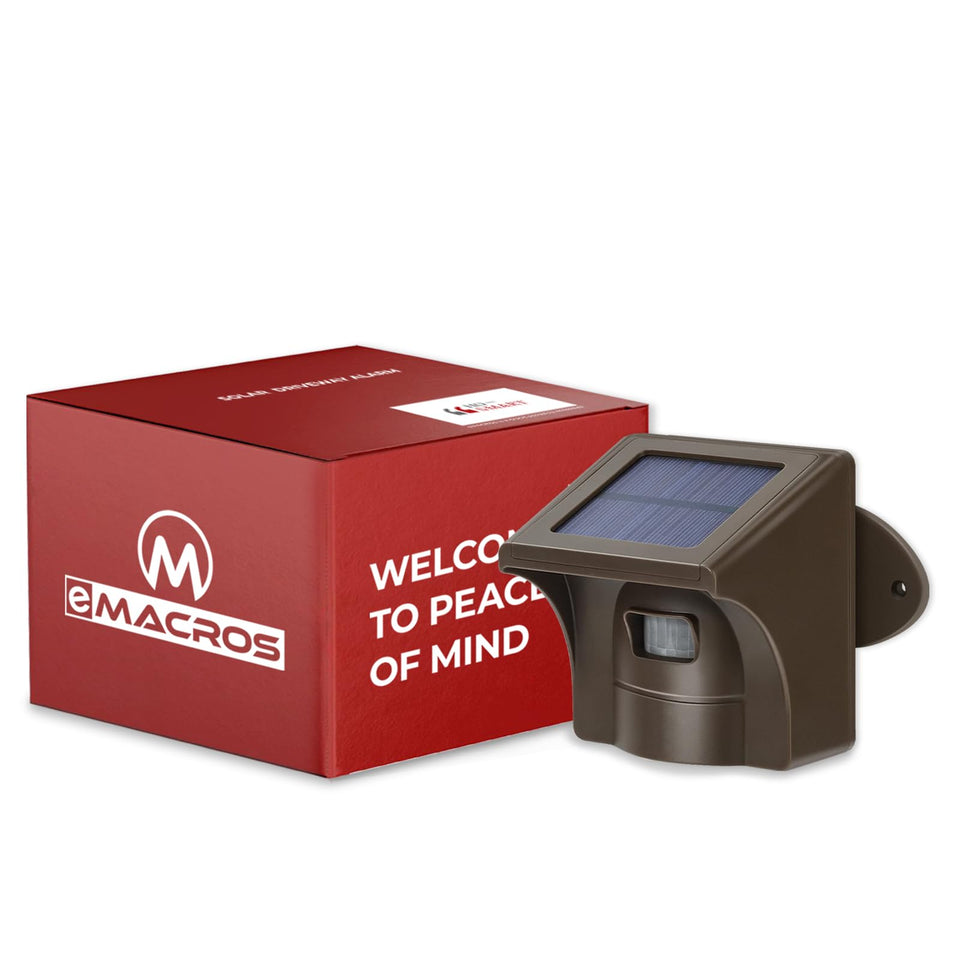 eMACROS front packaging showing contents and benefit of easy setup