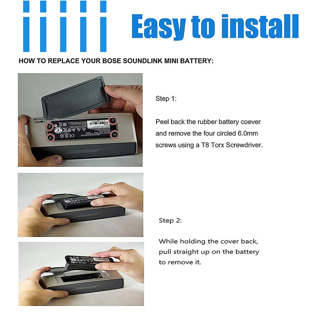 Emaks battery highlights up to 20% more playback time.