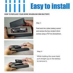 Emaks battery highlights up to 20% more playback time.